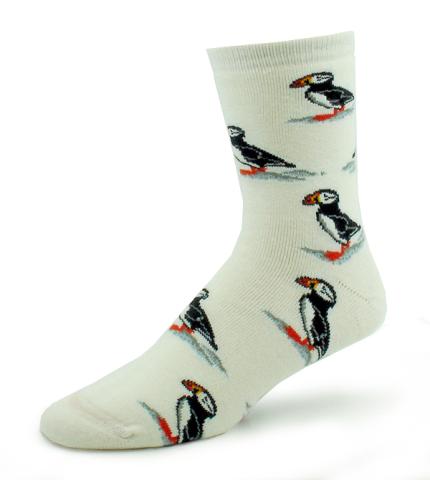 Multiple Puffin Socks Adult 10-13