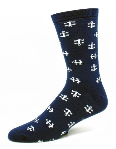 Tiny Anchors A/O Socks Adult 10-13