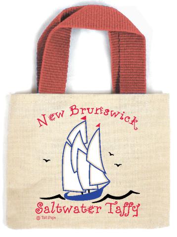 Saltwater Taffy Tote Schooner New Brunswick