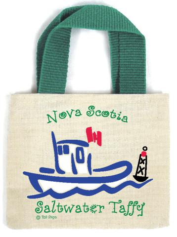 Saltwater Taffy Tote Fishing Boat Nova Scotia