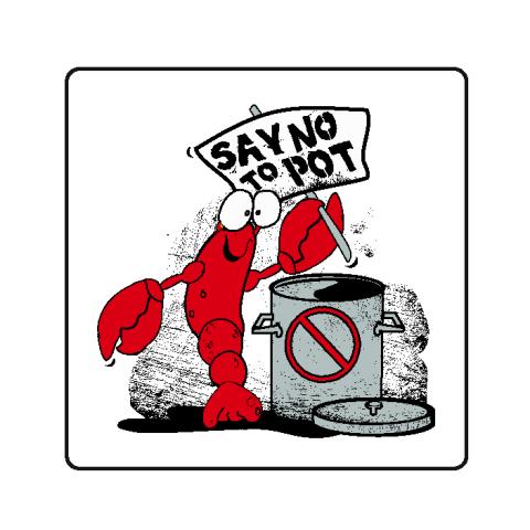 Say No To Pot Sticker