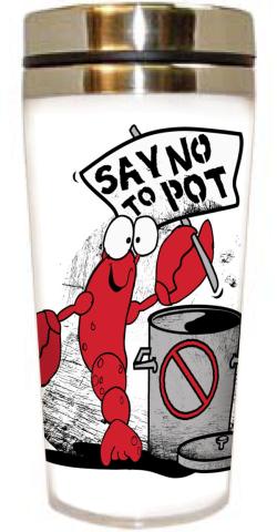 Say No To Pot Travel Mug