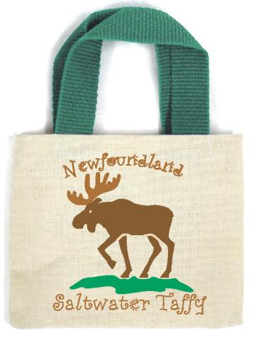 Saltwater Taffy Tote Moose Newfoundland