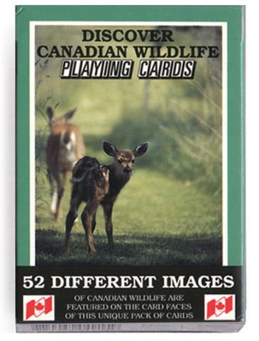 Canadian Wildlife Playing Cards