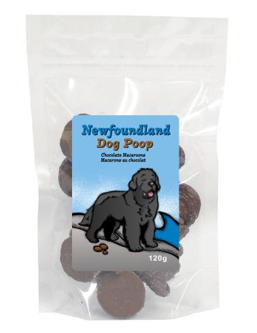 Bagged Newfoundland Dog Poop