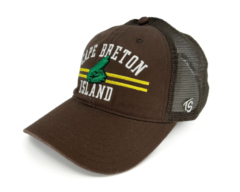 Cape Breton Waverley 3D Map Brown Hat