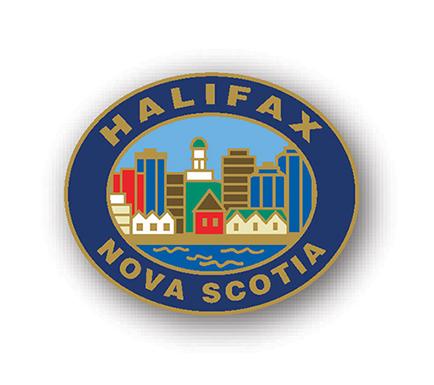 Halifax Skyline Lapel, pin