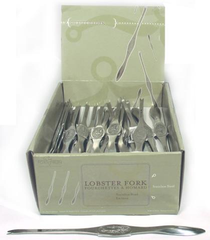 Lobster Forks Display of 48